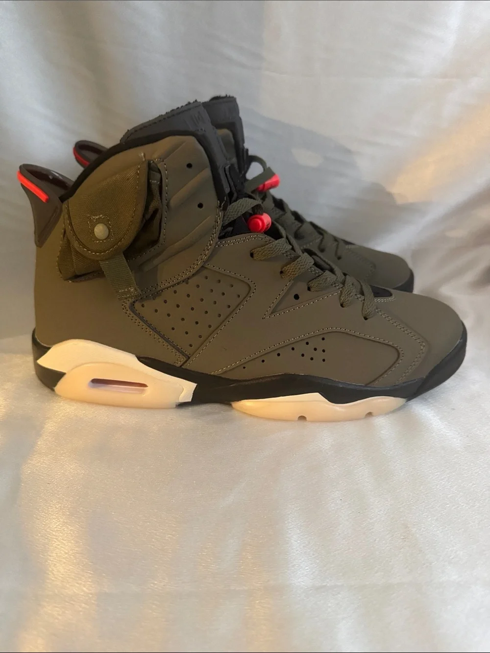 New! Travis Scott x Air Jordan 6 Retro 'Olive', an Iconic Collaboration!